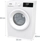 Стиральная машина узкая GORENJE WNHPI72SCS/UA - изображение 17