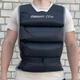 Утяжелители жилет EasyFit EF-VST 25 кг черный 36×132 см для функциональных тренировок и кроссфита - изображение 1