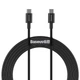 Кабель зарядный Baseus Superior Series Type-C to Type-C 100W 2м Black (YM0529) - изображение 1