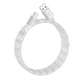 Кабель заряджання BOROFONE BX95 USB для Type-C (3А) екстра міцність (1M) для синхронізації для телефону/смартфону Android/Samsung Сріблястий - зображення 3