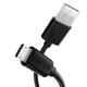 Кабель зарядний Choetech USB-A to Micro USB 2.4 A Cable 1 м Black (YM0391) - зображення 2