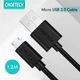 Кабель зарядний Choetech USB-A to Micro USB 2.4 A Cable 1 м Black (YM0391) - зображення 5