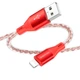 Кабель заряджання BOROFONE BX96 USB to Lightning (2.4A) екстра міцність (1M) для Apple Lightning to USB для iOS пристроїв iPhone/iPad/iPod - зображення 1