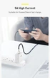 Кабель зарядный Baseus Cafule Metal Type-C to Type-C 100W 1м White (CATJK-C02) - изображение 7