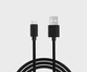 Кабель зарядний Choetech Micro USB 2.1A Fast Charging & Data Transfer Micro USB Cable 1 м Black (YM0387) - зображення 1