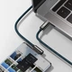 Кабель зарядный Baseus USB-C to USB-C Legend Series Elbow 100W 2m Blue (YM0479) - зображення 5