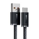 Кабель зарядный Baseus USB A - USB Type C Dynamic Series 100W 2 м Black (CALD000716) - изображение 2