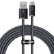 Кабель зарядный Baseus USB A - USB Type C Dynamic Series 100W 2 м Black (CALD000716) - изображение 1