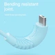 Кабель зарядний Essager USB A to microUSB плоский кабель 2 м Blue (YM0423) - зображення 4