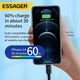 Зарядний кабель Essager Lightning-Type-C PD 27W Fast Charger 1 м Blue (EXCTL-CG03) - зображення 3