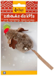 Іграшка для котів Dingo Rudolf з котячою м'ятою 9 см (5904760213357) - зображення 1