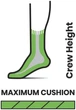 Термошкарпетки чоловічі з шерстю мериноса Smartwool Classic Moutaineer Maximum Cushion Crew (розмір Large 42-45) - зображення 5