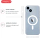 Чехол для смартфона Apple iPhone 14 Intaleo Clear MagSafe Transparent (1283126578243) - изображение 3