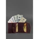 Женский кожаный кошелек 2.1 бордовый Crazy Horse 4042616 - изображение 3