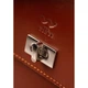 Женская кожаная сумка Classic светло-коричневая 4395289 - изображение 5