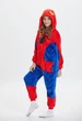 Пижама кигуруми Kigurumi Человек паук для девочек Красно-синий на рост 155-165 см (201841) - изображение 1