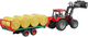 Zestaw Bruder Roundbale trailer with 8 bales (4001702022204) - obraz 1