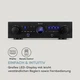 Підсилювач Auna AMP-CD950 DG 800 Вт (10035067) - зображення 5