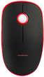 Миша Modecom MC-WRM113 Wireless Black/Red (M-MC-WRM113-150) - зображення 1