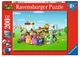 Фігурні пазли Ravensburger Super Mario Пригоди 20 x 15 см 200 елементів (4005556129935) - зображення 1