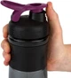 Шейкер BlenderBottle SportMixer с шариком 590 мл Черно-фиолетовый (SM 20oz Black/Plum) - изображение 2