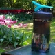 Шейкер BlenderBottle SportMixer с шариком 590 мл Черно-голубой (SM 20oz Black/Teal) - изображение 6