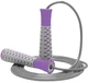Скакалка PowerPlay 4206 Серо-фиолетовая (PP_4206_Grey/Violet) - изображение 1