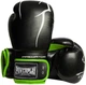 Боксерские перчатки PowerPlay 3018 10 унций Black/Green (PP_3018_10oz_Black/Green) - изображение 1