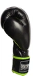Боксерские перчатки PowerPlay 3018 12 унций Black/Green (PP_3018_12oz_Black/Green) - изображение 2