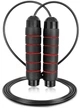 Скакалка скоростная PowerPlay 4210 Черная (PP_4210_Black/Red) - изображение 1