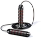 Скакалка скоростная PowerPlay 4210 Черная (PP_4210_Black/Red) - изображение 6