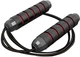 Скакалка скоростная PowerPlay 4210 Черная (PP_4210_Black/Red) - изображение 7