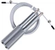 Скакалка скоростная на подшипниках алюминиевая PowerPlay 4207 Серебряная (PP_4207_Silver) - изображение 7