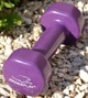 Гантель PowerPlay 4125 виниловая 2.5 кг Фиолетовая (PP_4125_2.5kg) - изображение 7