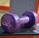 Гантель PowerPlay 4125 виниловая 2.5 кг Фиолетовая (PP_4125_2.5kg) - изображение 10