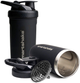 Шейкер спортивний SmartShake Reforce Stainless Steel 30oz/900 мл Black (11150103) - зображення 1