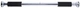 Турник раздвижной PowerPlay 4128 PULL UP BAR 60-90 см Steel/Black (PP_4128) - изображение 6