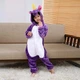 Піжама кігурумі для дітей хлопчиків і дівчаток, комбінезон My little pony фіолетовий на зріст 120 см. Kigurumi 120 ( 115-125 см), Білий - зображення 1