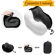 Подушка memory foam для подорожей The Chestnut, рожева, 30*28*10 см - зображення 4