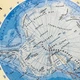 Физическая карта полушарий 158х108 на планках - изображение 2