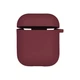 Чохол Silicone Case with microfibra для Airpods 1 / 2, 37.Rose red - зображення 1