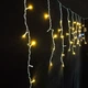 Світлодіодна гірлянда вулична бахрома 83 LED Теплий білий 3х0.5 м мерехтіння - изображение 1