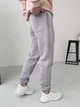 Спортивні штани на флісі Breezy M Світло-Сірі 22403005 Grey - изображение 4