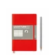 Блокнот Leuchtturm1917 М'яка обкладинка Paperback B6 12,5х19 см Червоний в лінію (358296) - зображення 1