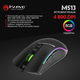 Mysz Marvo M513 RGB USB Black (6932391920893) - obraz 6