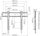 Кріплення для телевізора Vogels 55-80" Flat (PFW6800) - зображення 3