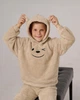 Теплый домашний костюм махра Bosskids (2166беж) Рост 122 см Бежевый - изображение 4