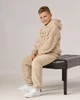 Теплый домашний костюм махра Bosskids (2166беж) Рост 122 см Бежевый - изображение 5
