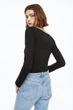 Жіночий лонгслів H&M M чорний 6091126848 - зображення 2
