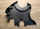 Кожух ремня ГРМ наружный нижний GENERAL MOTORS 96184084 CHEVROLET LACETTI, AVEO 3, DAEWOO NUBIRA 3 - изображение 2